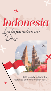 Independence Bali Indonesia TikTok Video Image Preview