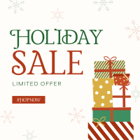 Holiday Gift Sale Instagram post Image Preview