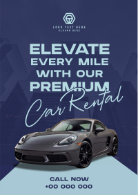 Modern Premium Car Rental Flyer Image Preview