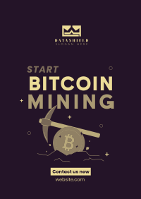 Start Crypto Mining Poster Image Preview