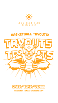 Basketball Tryout TikTok Video Preview