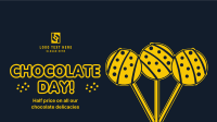 Chocolate Pops Facebook Event Cover Design