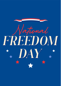 National Freedom Day Flyer Image Preview