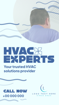HVAC Experts Instagram story Image Preview