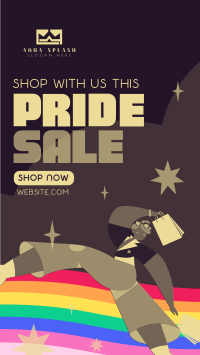 Fun Pride Month Sale TikTok Video Image Preview