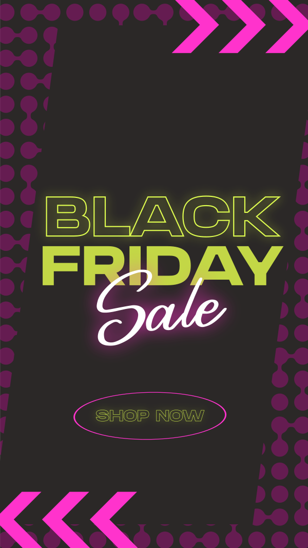 Black Friday Sale Promo  Instagram Story Design