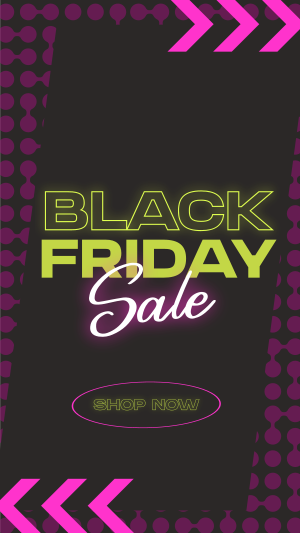 Black Friday Sale Promo  Instagram story Image Preview