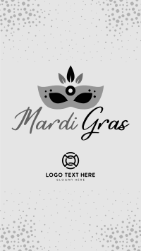 Mardi Mask YouTube Short Design