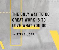 Love What You Do Facebook post Image Preview