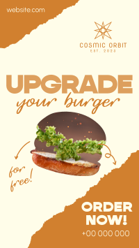 Upgrade your Burger! YouTube Short Image Preview