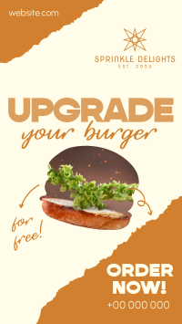 Upgrade your Burger! YouTube Short Image Preview