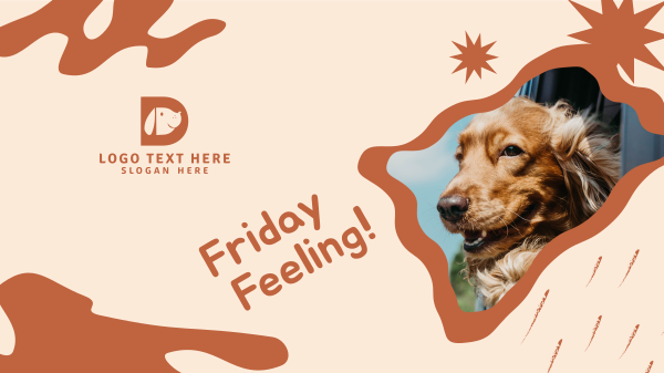 Doggo Friday Feeling  Facebook Event Cover Design Image Preview