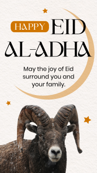 Happy Eid al-Adha Facebook story Image Preview