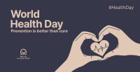 Health Day Hands Facebook ad Image Preview