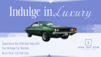 Luxury Vintage Car Animation Preview