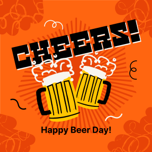 Cheery Beer Day Instagram post Image Preview