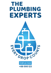 Every drop counts Flyer Design