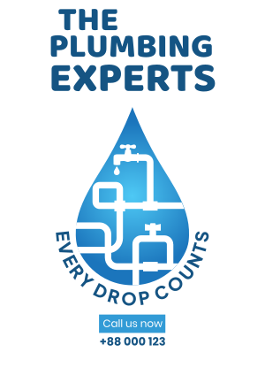 Every drop counts Flyer Image Preview