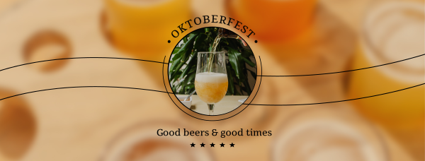 Oktoberfest Celebration Facebook Cover Design Image Preview