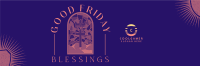 Good Friday Blessings Twitter header (cover) Image Preview