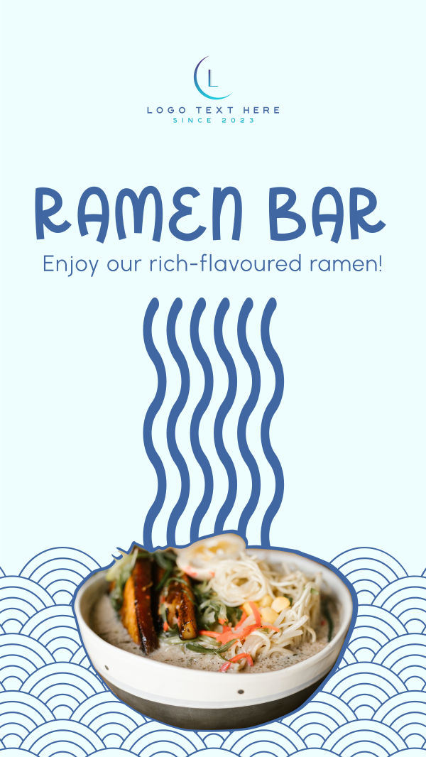 Ramen Restaurant Instagram Story Design Image Preview