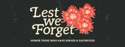 Service and Sacrifice Facebook cover Image Preview