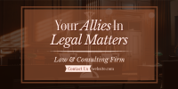 Law Consulting Firm Twitter post Image Preview