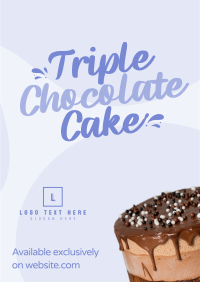 Triple Chocolate Decadence Flyer Design