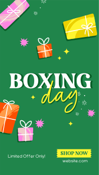 Playful Boxing Day YouTube short Image Preview