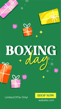 Playful Boxing Day YouTube Short Image Preview