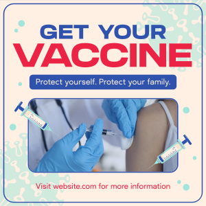 Get Your Vaccine Instagram post Image Preview