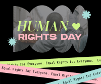 Unite Human Rights Facebook Post Design
