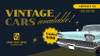 Vintage Cars Available Video Image Preview