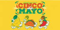 Cinco De Mayo Mascot Celebrates Twitter post Image Preview