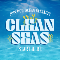 Clean Seas For Tomorrow Instagram post Image Preview