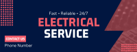 Handyman Electrical Service Facebook Cover Image Preview