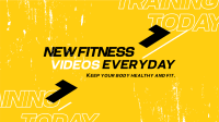 Train Everyday YouTube Banner Design