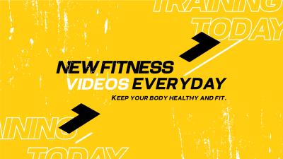 Train Everyday YouTube Banner Image Preview