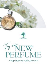 New Perfume Launch Flyer Design