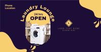 Laundry Lounge Facebook Ad Design