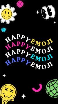 Assorted Emoji YouTube Short Design