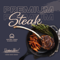 Premium Steak Order Linkedin Post Image Preview
