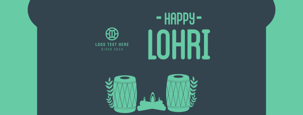 Lohri Festival Facebook Cover Design Image Preview