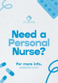 Caring Professional Nurse Flyer Image Preview