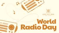Radio Day Event Facebook Event Cover Design