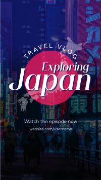 Japan Vlog TikTok video Image Preview