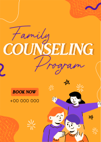 Family Counseling Poster Design
