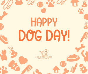 Dog Day Heart Facebook post Image Preview