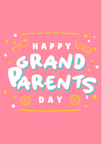 Grandparents Special Day Flyer Design