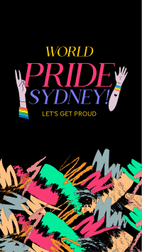 World Pride Sydney Instagram story Image Preview